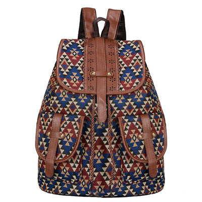 Ethnic Style Travel Backpack