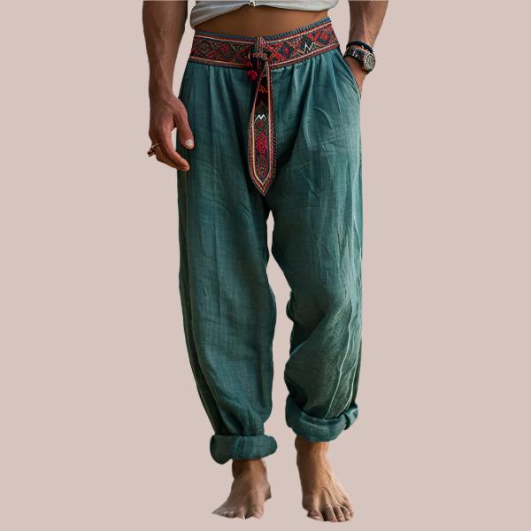 Ethnic Style Loose Pants