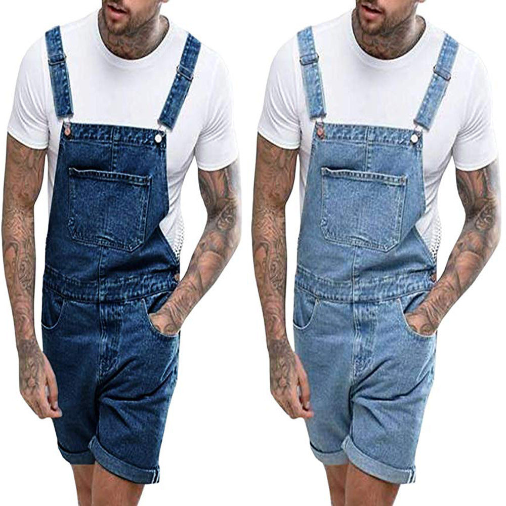 One-Piece Denim Shorts