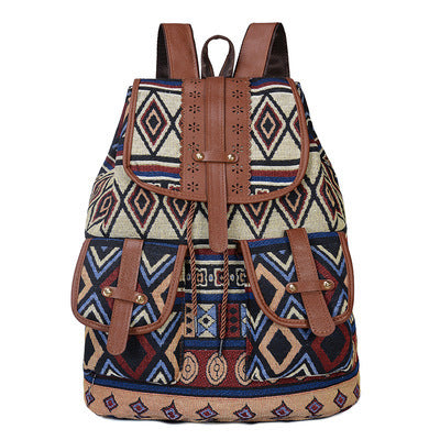 Ethnic Style Travel Backpack