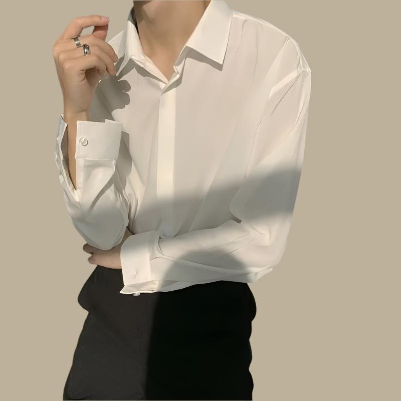 Long Sleeve Silk Shirt