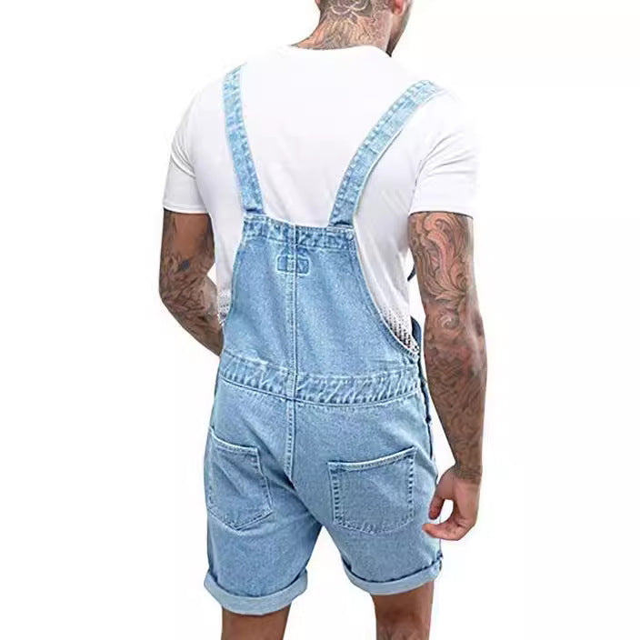 One-Piece Denim Shorts