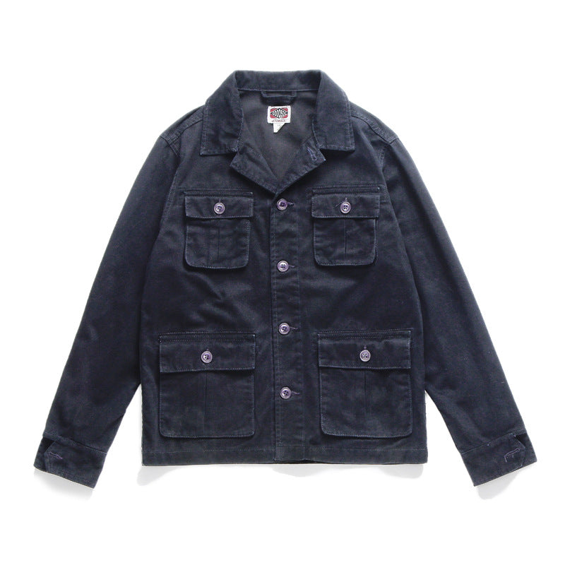 Retro Multi-pocket Jacket