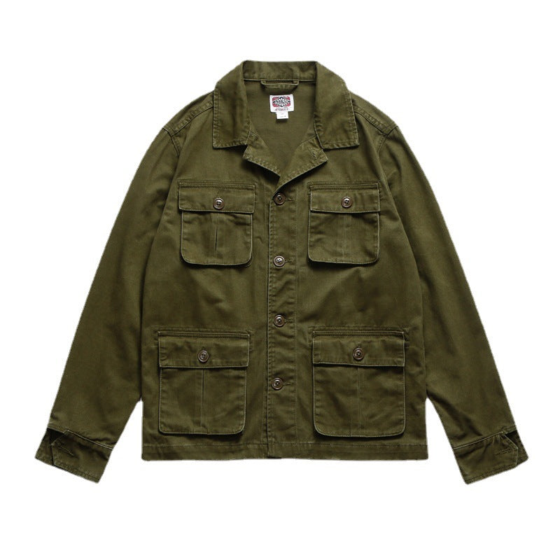 Retro Multi-pocket Jacket