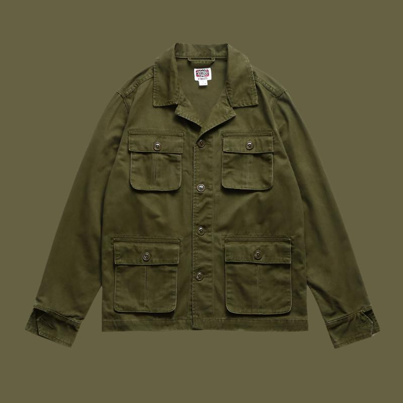 Retro Multi-pocket Jacket