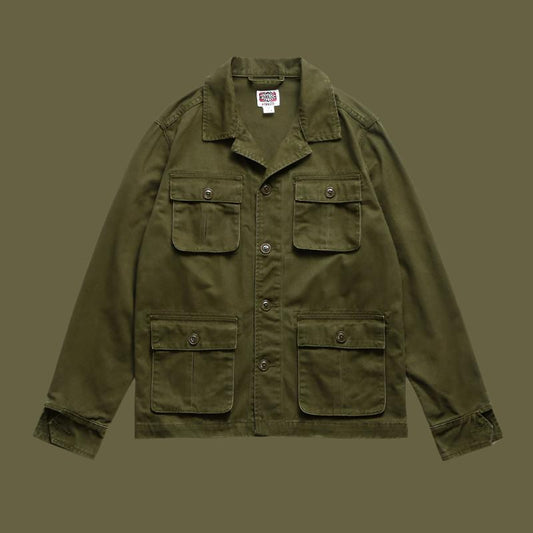 Retro Multi-pocket Jacket