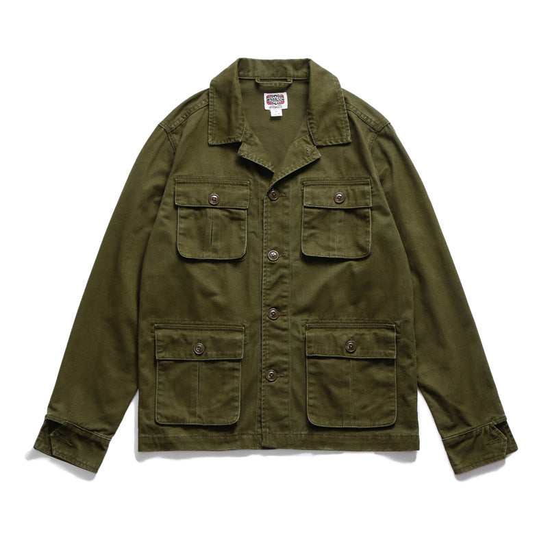 Retro Multi-pocket Jacket